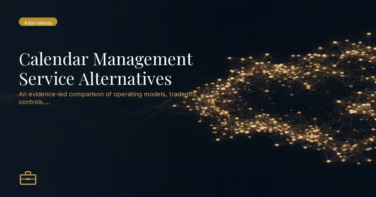 Calendar Management Service Alternatives
