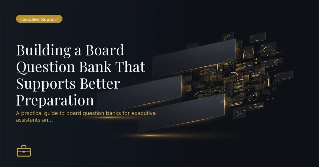 Building a Board Question Bank That Supports Better Preparation