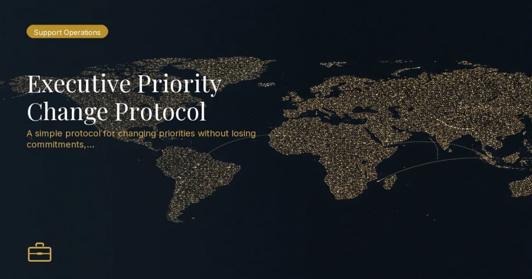 Executive Priority Change Protocol