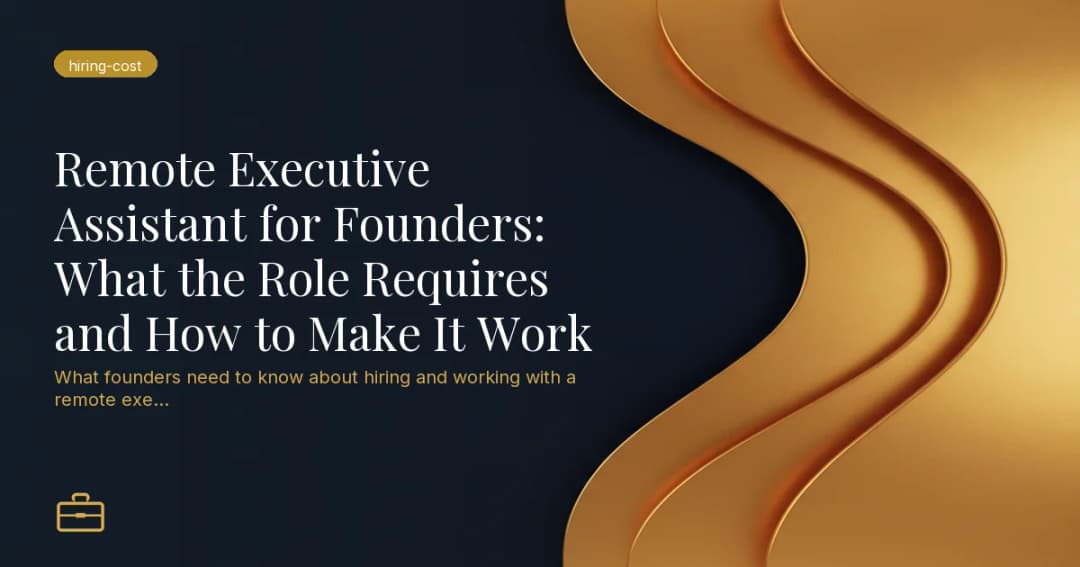 Startup executive support: what to delegate first