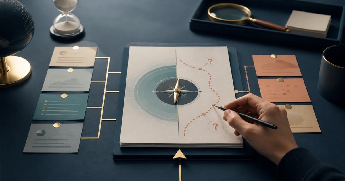 How should remote executive briefs show uncertainty?
