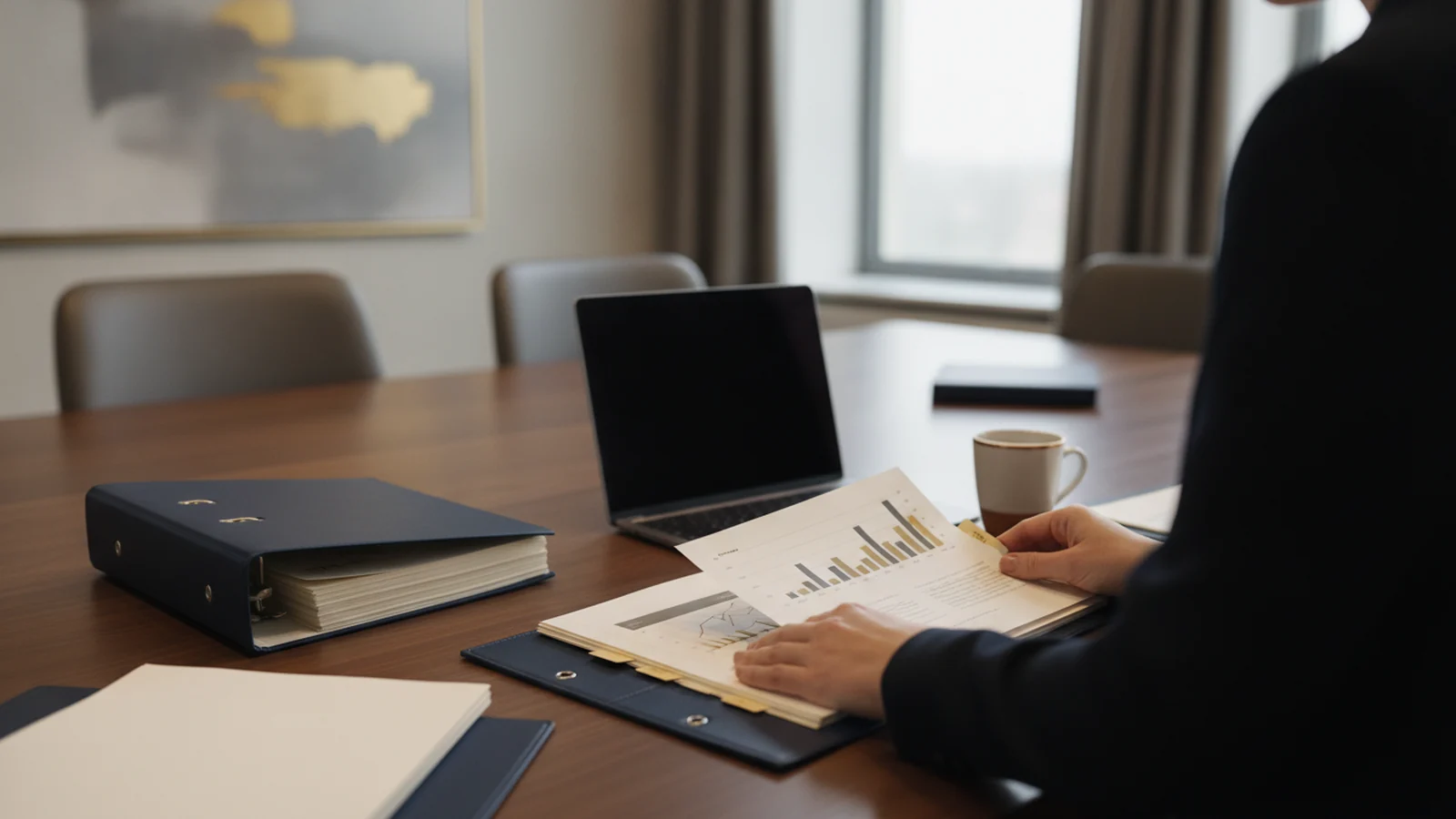 Board Prep executive virtual assistant at work