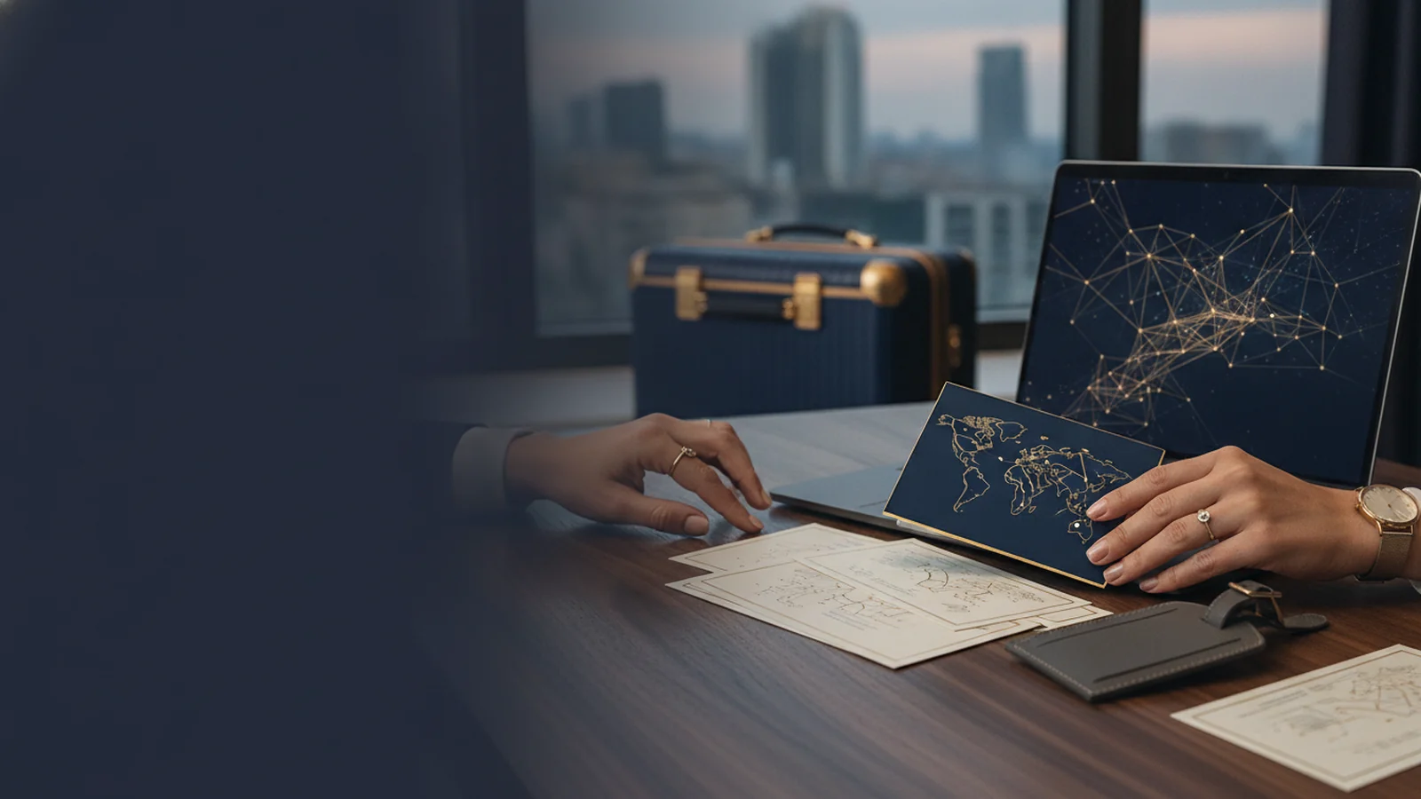 Travel Logistics executive virtual assistant at work